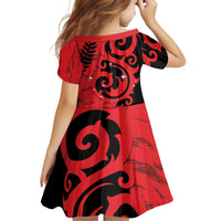 New Zealand Matariki Family Matching Mermaid Dress and Hawaiian Shirt Maori New Year Koru Pattern