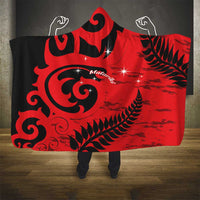 New Zealand Matariki Hooded Blanket Maori New Year Koru Pattern LT22 - Polynesian Pride