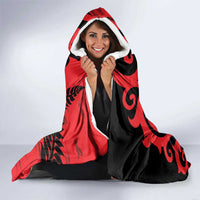 New Zealand Matariki Hooded Blanket Maori New Year Koru Pattern LT22 - Polynesian Pride