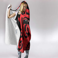 New Zealand Matariki Hooded Blanket Maori New Year Koru Pattern LT22 - Polynesian Pride