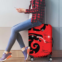 New Zealand Matariki Luggage Cover Maori New Year Koru Pattern LT22 - Polynesian Pride