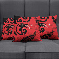 New Zealand Matariki Pillow Cover Maori New Year Koru Pattern LT22 - Polynesian Pride