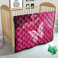 New Zealand Breast Cancer Awareness Quilt Pink Ribbon Butterfly Maori Pattern