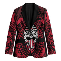 New Zealand Maori Language Week Blazer Te Wiki O Te Reo Maori Hei Tiki LT22 Unisex Red - Polynesian Pride