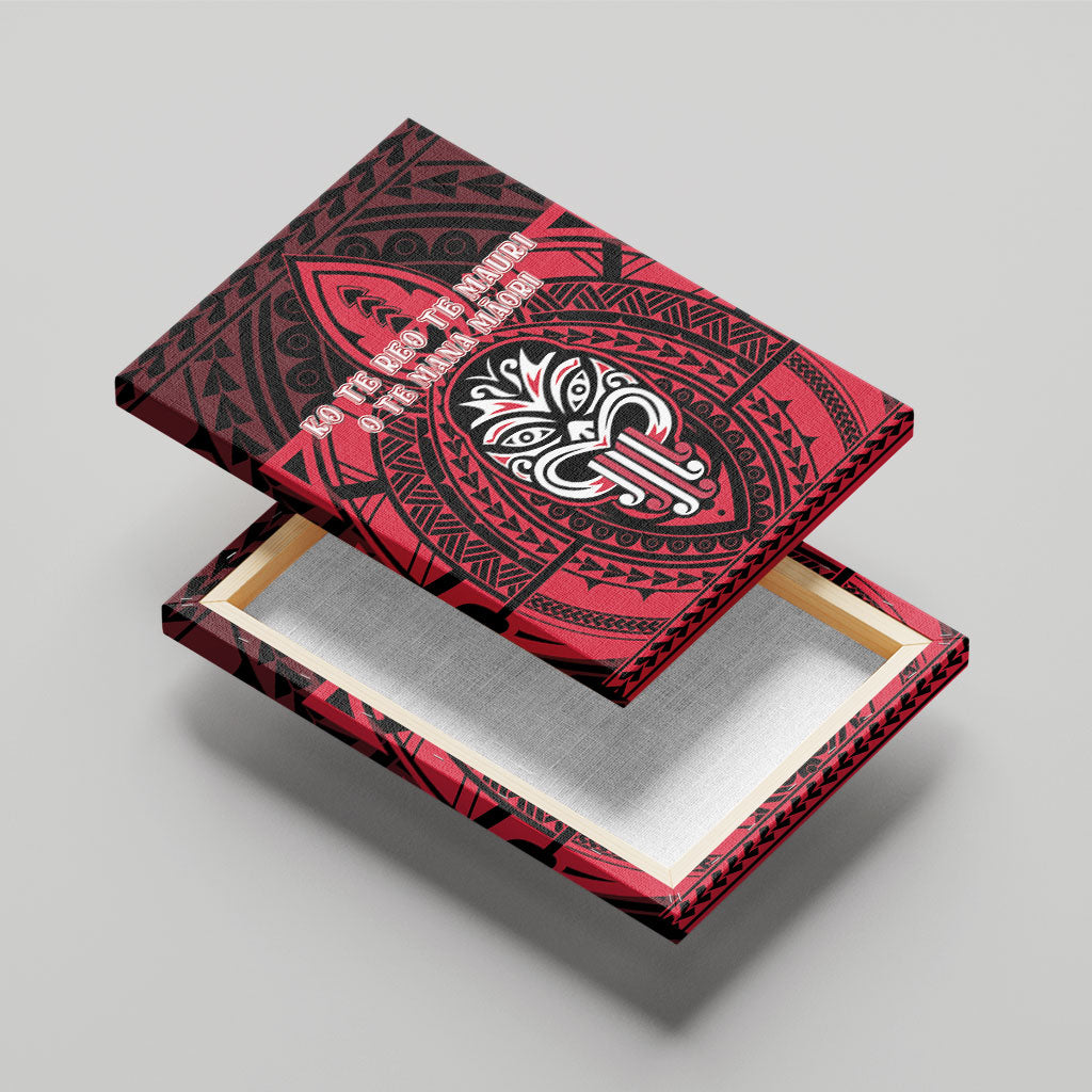New Zealand Maori Language Week Canvas Wall Art Te Wiki O Te Reo Maori Hei Tiki LT22 - Polynesian Pride