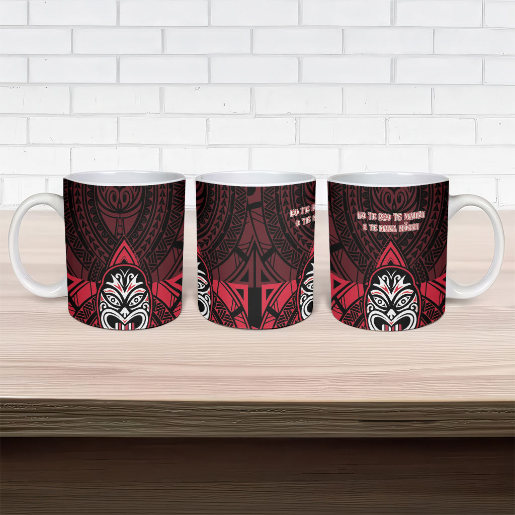 New Zealand Maori Language Week Ceramic Mug Te Wiki O Te Reo Maori Hei Tiki LT22 - Polynesian Pride