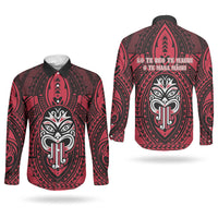 New Zealand Maori Language Week Couples Matching Tank Maxi Dress and Long Sleeve Button Shirt Te Wiki O Te Reo Maori Hei Tiki LT22 - Polynesian Pride