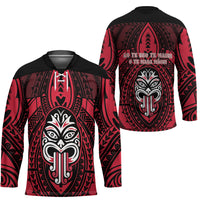 New Zealand Maori Language Week Hockey Jersey Te Wiki O Te Reo Maori Hei Tiki LT22 - Polynesian Pride