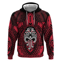 New Zealand Maori Language Week Hoodie Te Wiki O Te Reo Maori Hei Tiki LT22 Pullover Hoodie Red - Polynesian Pride
