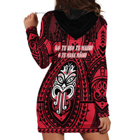 New Zealand Maori Language Week Hoodie Dress Te Wiki O Te Reo Maori Hei Tiki LT22 - Polynesian Pride