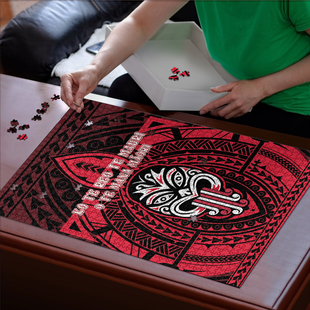 New Zealand Maori Language Week Puzzle Te Wiki O Te Reo Maori Hei Tiki LT22 - Polynesian Pride