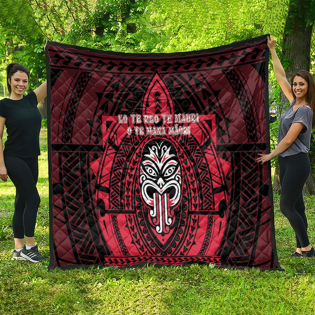 New Zealand Maori Language Week Quilt Te Wiki O Te Reo Maori Hei Tiki LT22 - Polynesian Pride