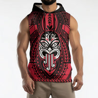 New Zealand Maori Language Week Sleeveless Hoodie Te Wiki O Te Reo Maori Hei Tiki LT22 - Polynesian Pride