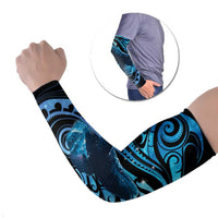 New Zealand Matariki Arm Sleeves Maori Humpback Whale Galaxy