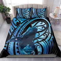 New Zealand Matariki Bedding Set Maori Humpback Whale Galaxy