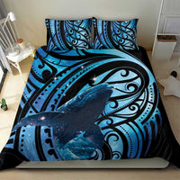 New Zealand Matariki Bedding Set Maori Humpback Whale Galaxy