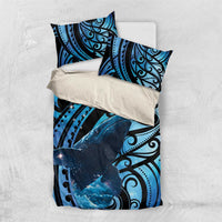 New Zealand Matariki Bedding Set Maori Humpback Whale Galaxy