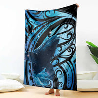 New Zealand Matariki Blanket Maori Humpback Whale Galaxy LT22 - Polynesian Pride