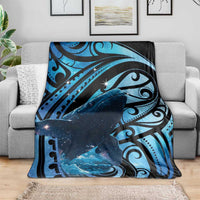 New Zealand Matariki Blanket Maori Humpback Whale Galaxy LT22 - Polynesian Pride