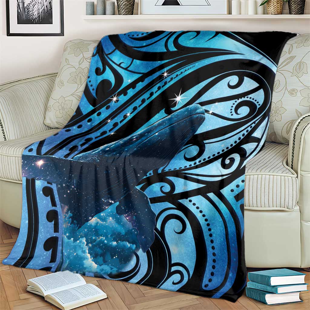 New Zealand Matariki Blanket Maori Humpback Whale Galaxy LT22 - Polynesian Pride