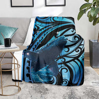 New Zealand Matariki Blanket Maori Humpback Whale Galaxy LT22 - Polynesian Pride