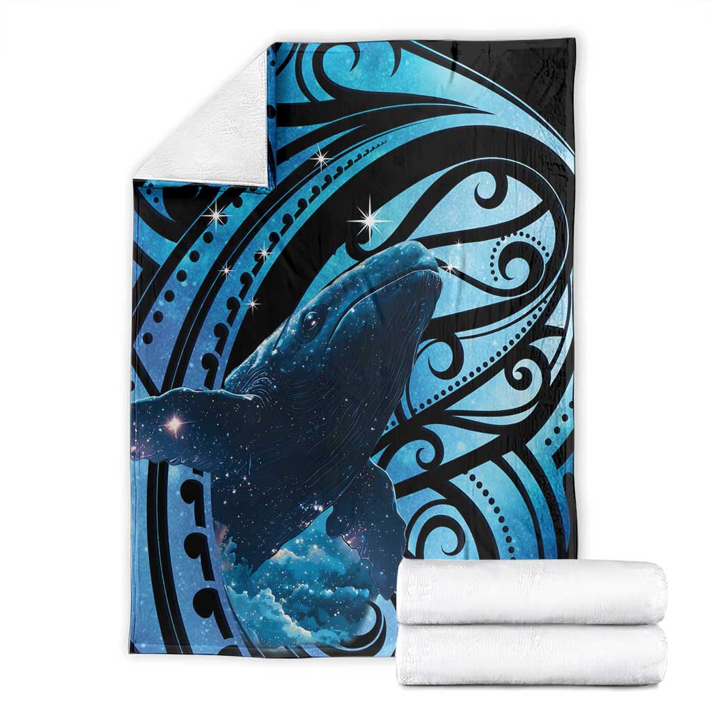 New Zealand Matariki Blanket Maori Humpback Whale Galaxy LT22 - Polynesian Pride