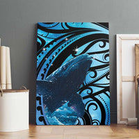 New Zealand Matariki Canvas Wall Art Maori Humpback Whale Galaxy LT22 - Polynesian Pride