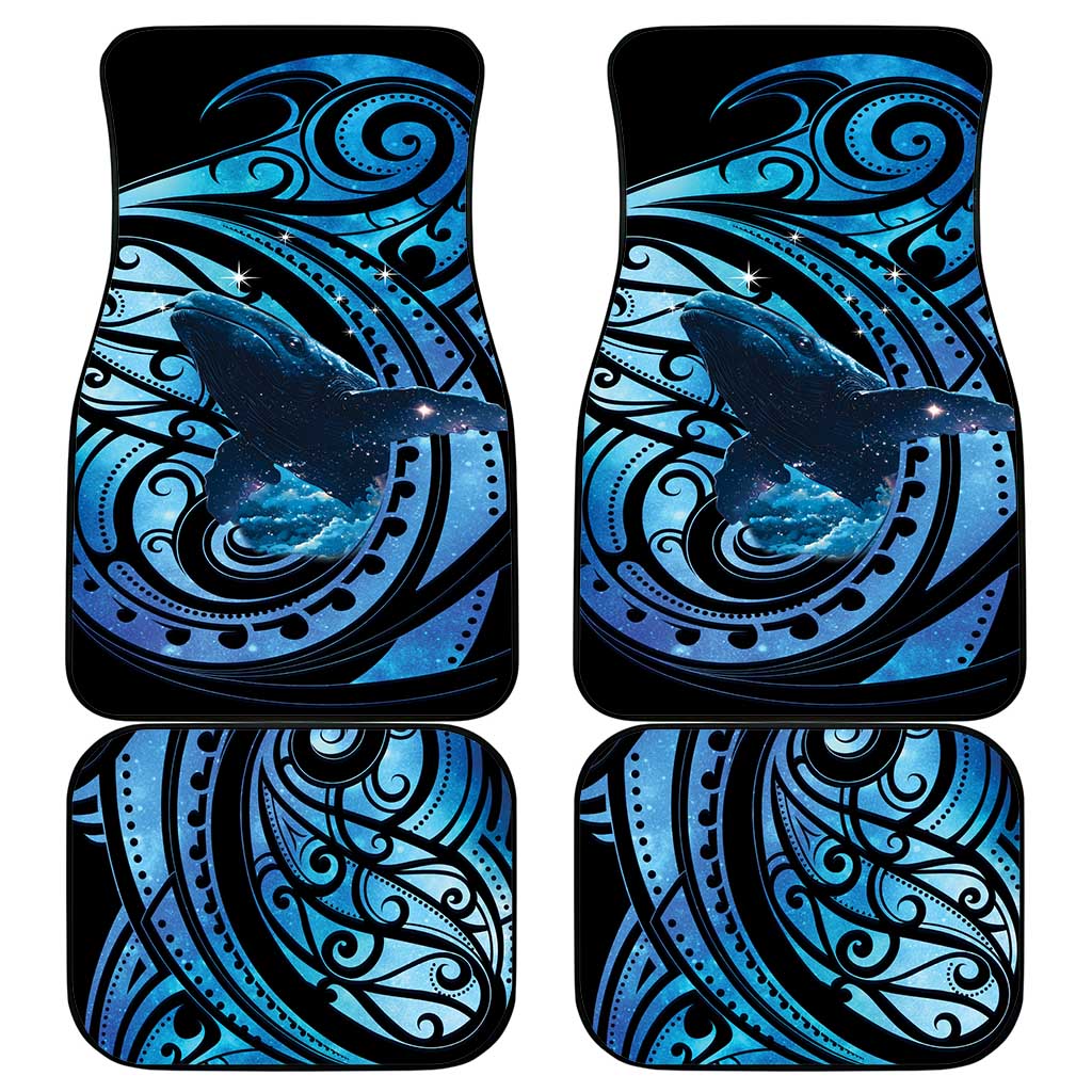 New Zealand Matariki Car Mats Maori Humpback Whale Galaxy