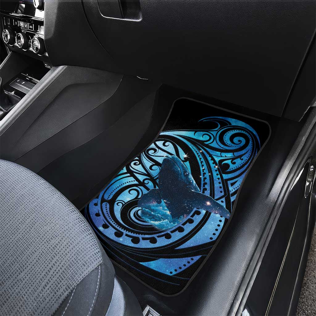 New Zealand Matariki Car Mats Maori Humpback Whale Galaxy