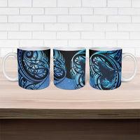 New Zealand Matariki Ceramic Mug Maori Humpback Whale Galaxy LT22 - Polynesian Pride