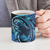 New Zealand Matariki Ceramic Mug Maori Humpback Whale Galaxy LT22 - Polynesian Pride