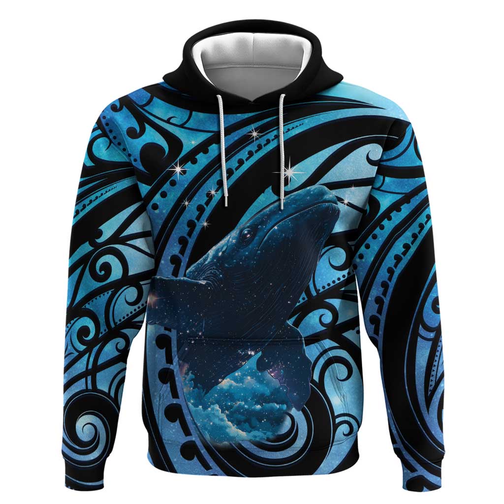 New Zealand Matariki Hoodie Maori Humpback Whale Galaxy