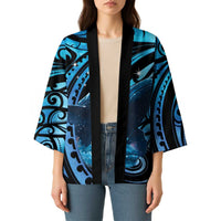 New Zealand Matariki Kimono Maori Humpback Whale Galaxy LT22 - Polynesian Pride