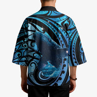 New Zealand Matariki Kimono Maori Humpback Whale Galaxy LT22 - Polynesian Pride