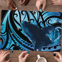 New Zealand Matariki Puzzle Maori Humpback Whale Galaxy LT22 - Polynesian Pride