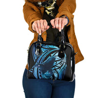 New Zealand Matariki Shoulder Handbag Maori Humpback Whale Galaxy