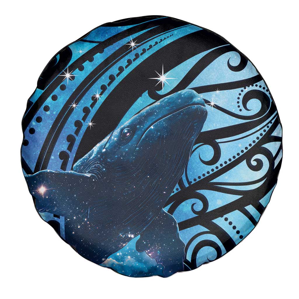 New Zealand Matariki Spare Tire Cover Maori Humpback Whale Galaxy LT22 - Polynesian Pride