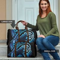 New Zealand Matariki Travel Bag Maori Humpback Whale Galaxy LT22 - Polynesian Pride