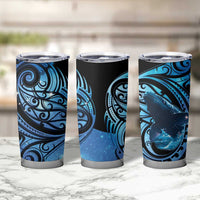 New Zealand Matariki Tumbler Cup Maori Humpback Whale Galaxy LT22 - Polynesian Pride