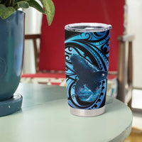 New Zealand Matariki Tumbler Cup Maori Humpback Whale Galaxy LT22 - Polynesian Pride