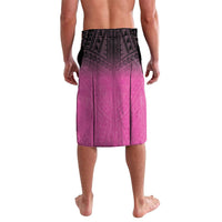 Breast Cancer Awareness Personalised Lavalava Pink Ribbon Turtle Polynesian Pattern Black LT22 - Polynesian Pride
