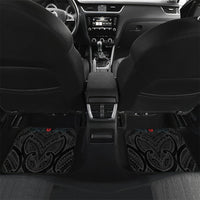 New Zealand Hei Tiki Christmas In July Car Mats Pohutukawa Santa Xmas Polynesian Pattern