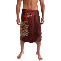 New Zealand Kaka Bird Personalised Lavalava Pohutukawa Matariki Maori Pattern