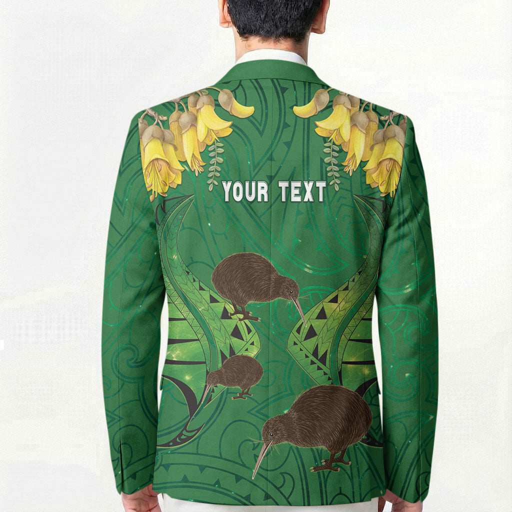 Personalised South Canterbury Anniversary Day Blazer Kiwi Kowhai Silver Fern Maori Pattern LT22 - Polynesian Pride