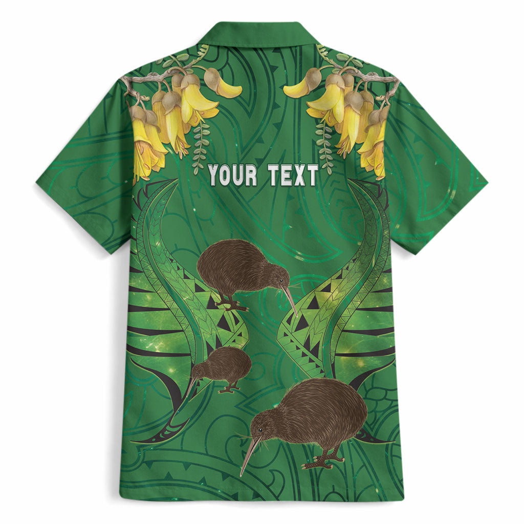 Personalised South Canterbury Anniversary Day Hawaiian Shirt Kiwi Kowhai Silver Fern Maori Pattern LT22 - Polynesian Pride
