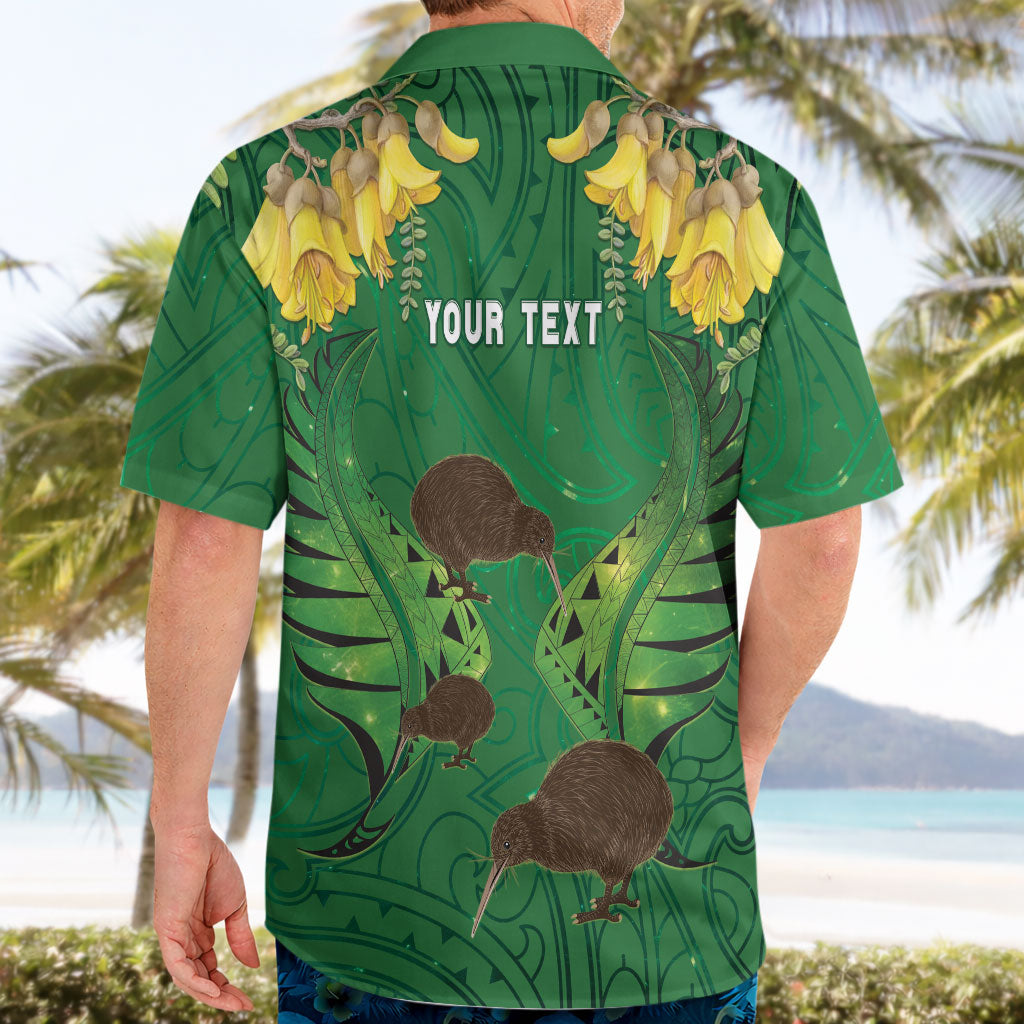 Personalised South Canterbury Anniversary Day Hawaiian Shirt Kiwi Kowhai Silver Fern Maori Pattern LT22 - Polynesian Pride