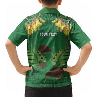 Personalised South Canterbury Anniversary Day Hawaiian Shirt Kiwi Kowhai Silver Fern Maori Pattern LT22 - Polynesian Pride