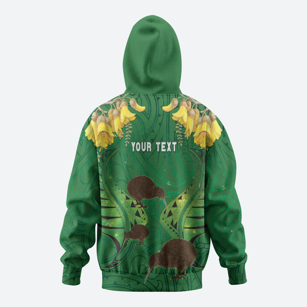 Personalised South Canterbury Anniversary Day Hoodie Kiwi Kowhai Silver Fern Maori Pattern LT22 - Polynesian Pride