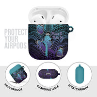 New Zealand Suicide Prevention Month AirPods Case Maori Mauri Tu Mauri Ora Polynesian Pattern LT22 - Polynesian Pride