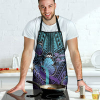 New Zealand Suicide Prevention Month Apron Maori Mauri Tu Mauri Ora Polynesian Pattern LT22 - Polynesian Pride